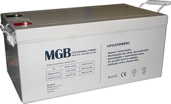 Pb akumulátor MGB VRLA AGM 12V/250Ah trakční