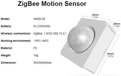 PIR čidlo Sonoff Zigbee SNZB-03