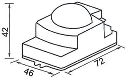 Mikrovlnné čidlo pohybu ST701