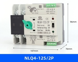 Automatický přepínač sítí - napájení 2P 230V 20A - NLQ4-125/2P pro FVE