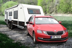 COMPASS Zrcátko boční přídavné CARAVAN