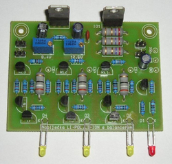 Nabíječka LI-POL a LI-ION akumulátorů s balancérem,  STAVEBNICE